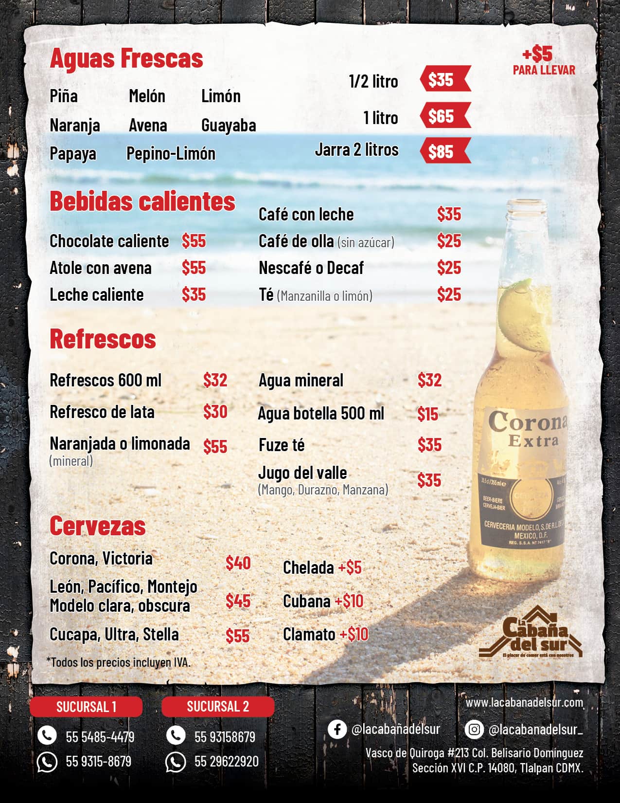 Bebidas